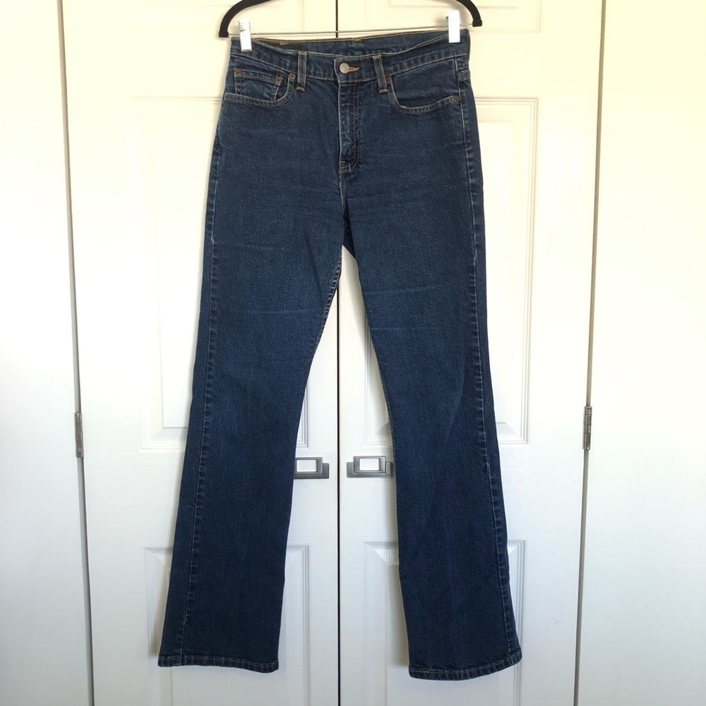 Vintage Levi 515 Boot Cut Low Rise Jeans Size 10 L